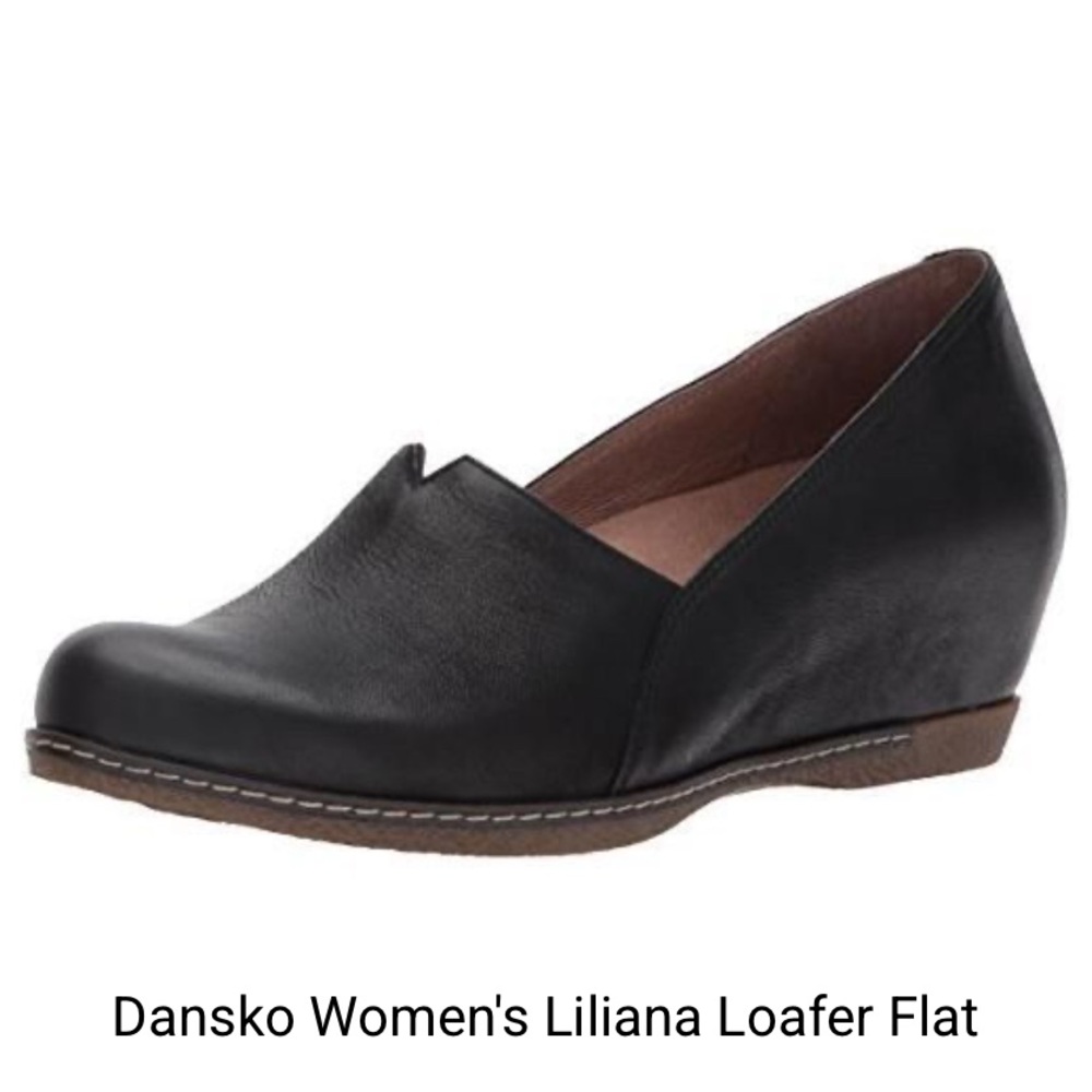 Dansko Liliana Black Wedge Loafer Size EUR 35 US 5 - Picture 16 of 16